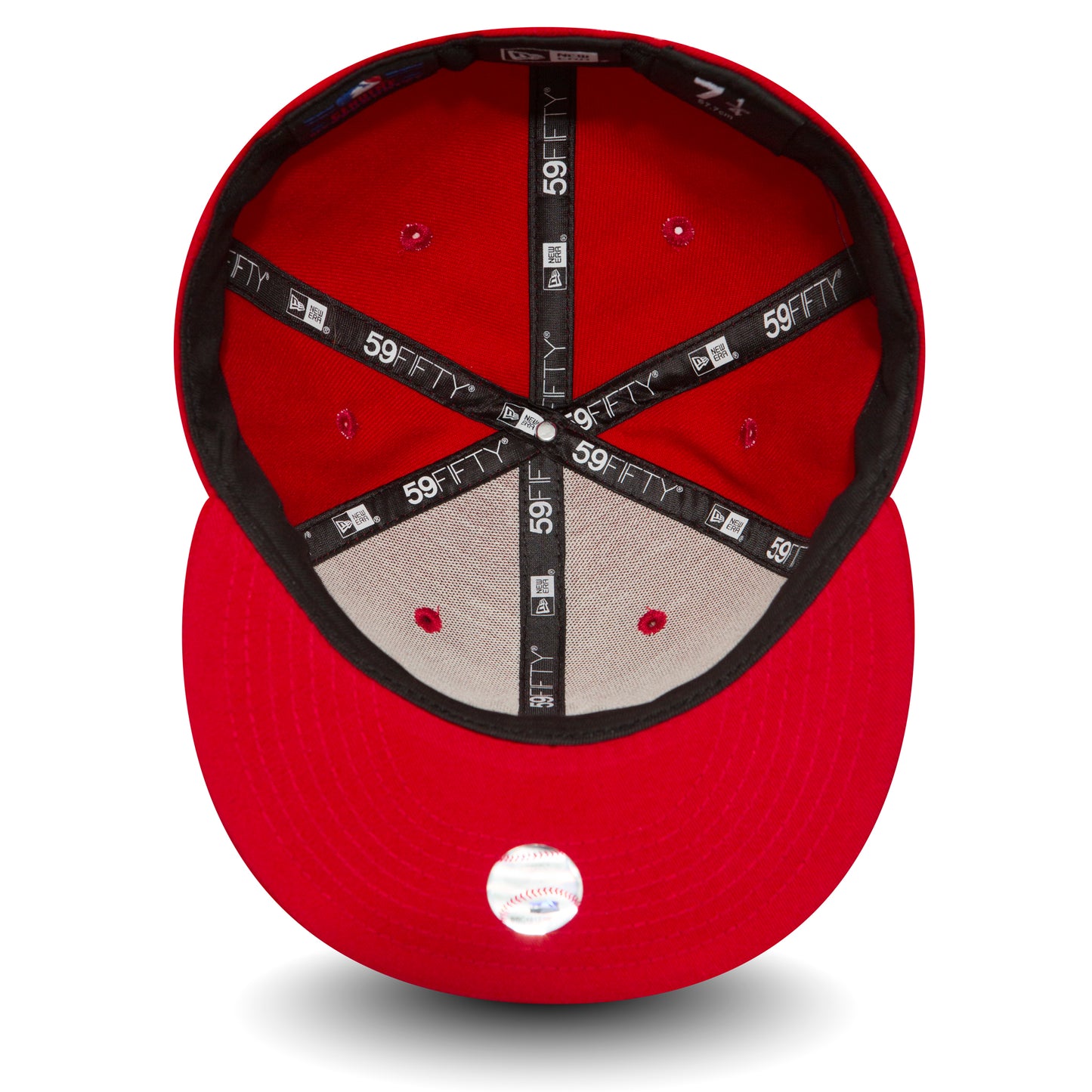 New Era 59Fifty NewYork Yankees Scarlet/White Cap