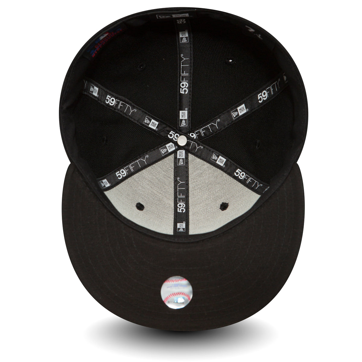 New Era 59Fifty Los Angeles Dodgers Black/White Cap