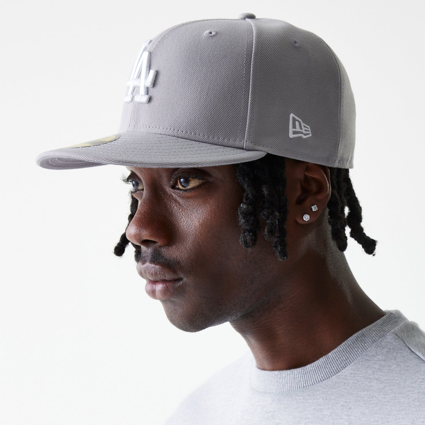 Casquette New Era 59Fifty Losdod Gris/Blanc