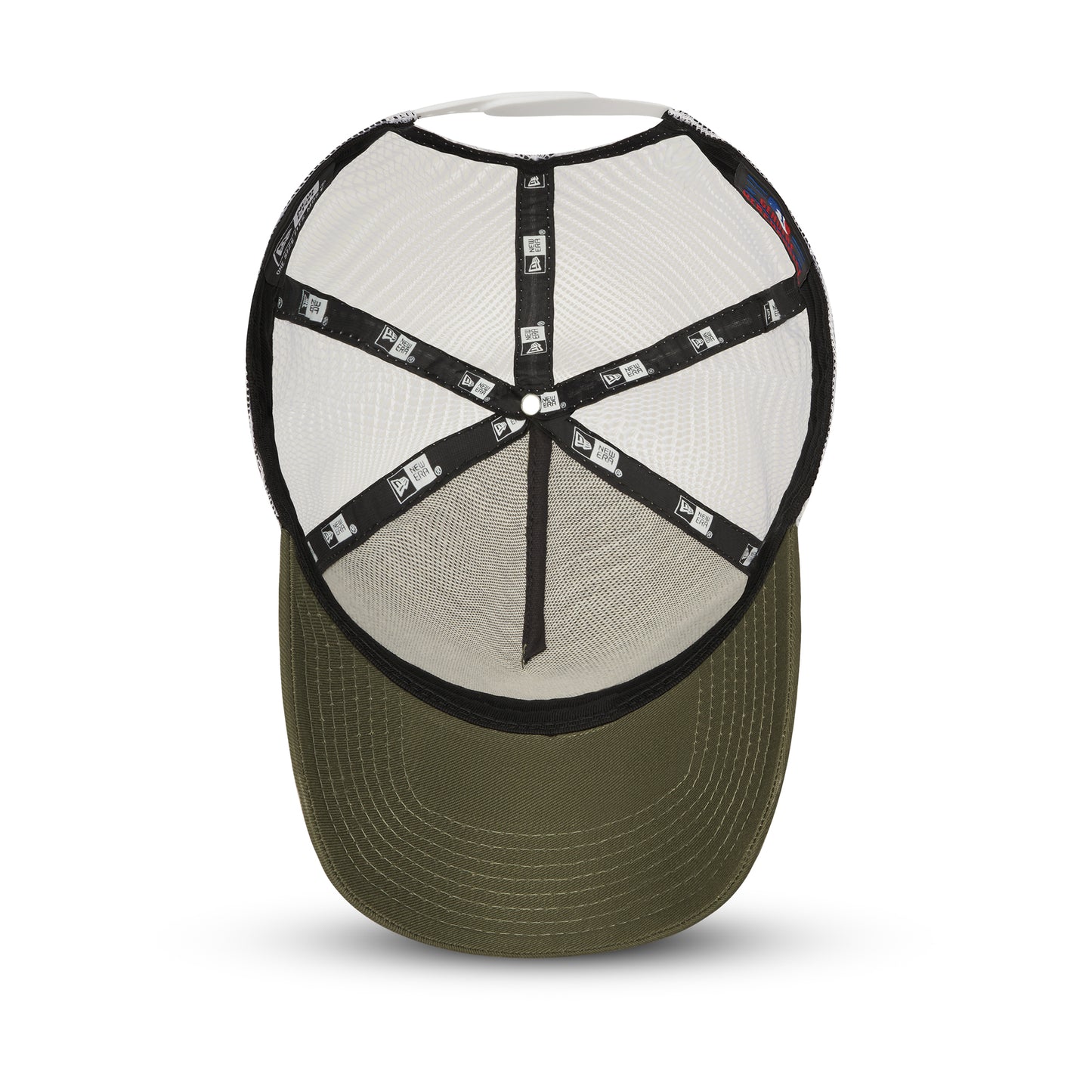 New Era 9Forty NewYork Yankees Trucker Olive/White Cap