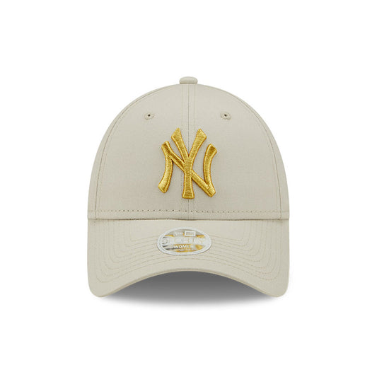 New Era 9Forty Metallic Logo NewYork Yankees Gold Cap