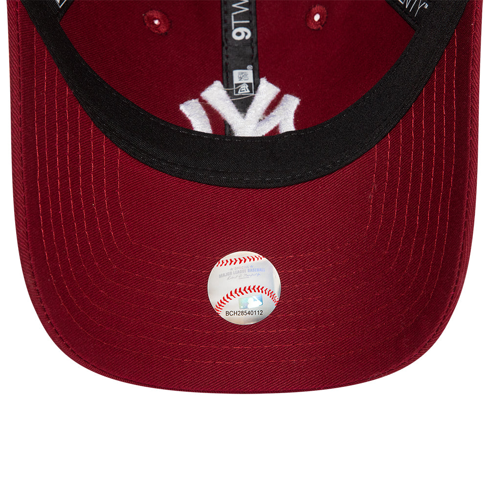 New Era 9Twenty NewYork Yankees Cardinal/White Cap