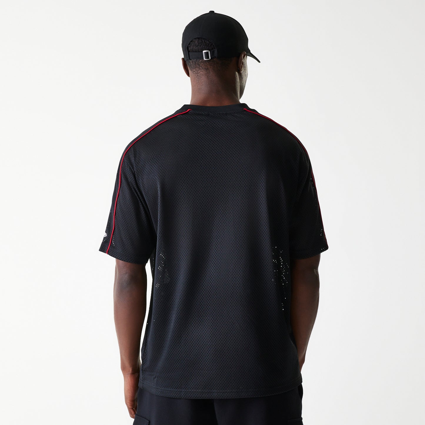 T-shirt en maille à passepoil New Era NBA Chibul