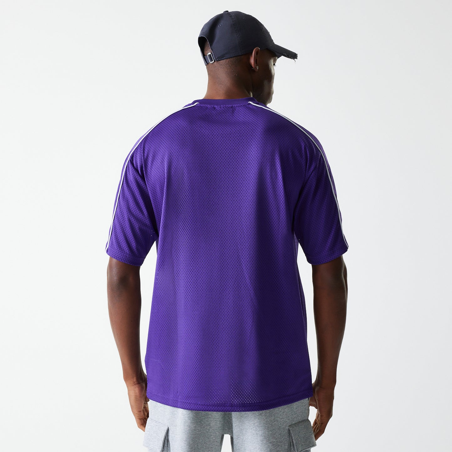 T-shirt Loslak en maille avec liseré New Era NBA