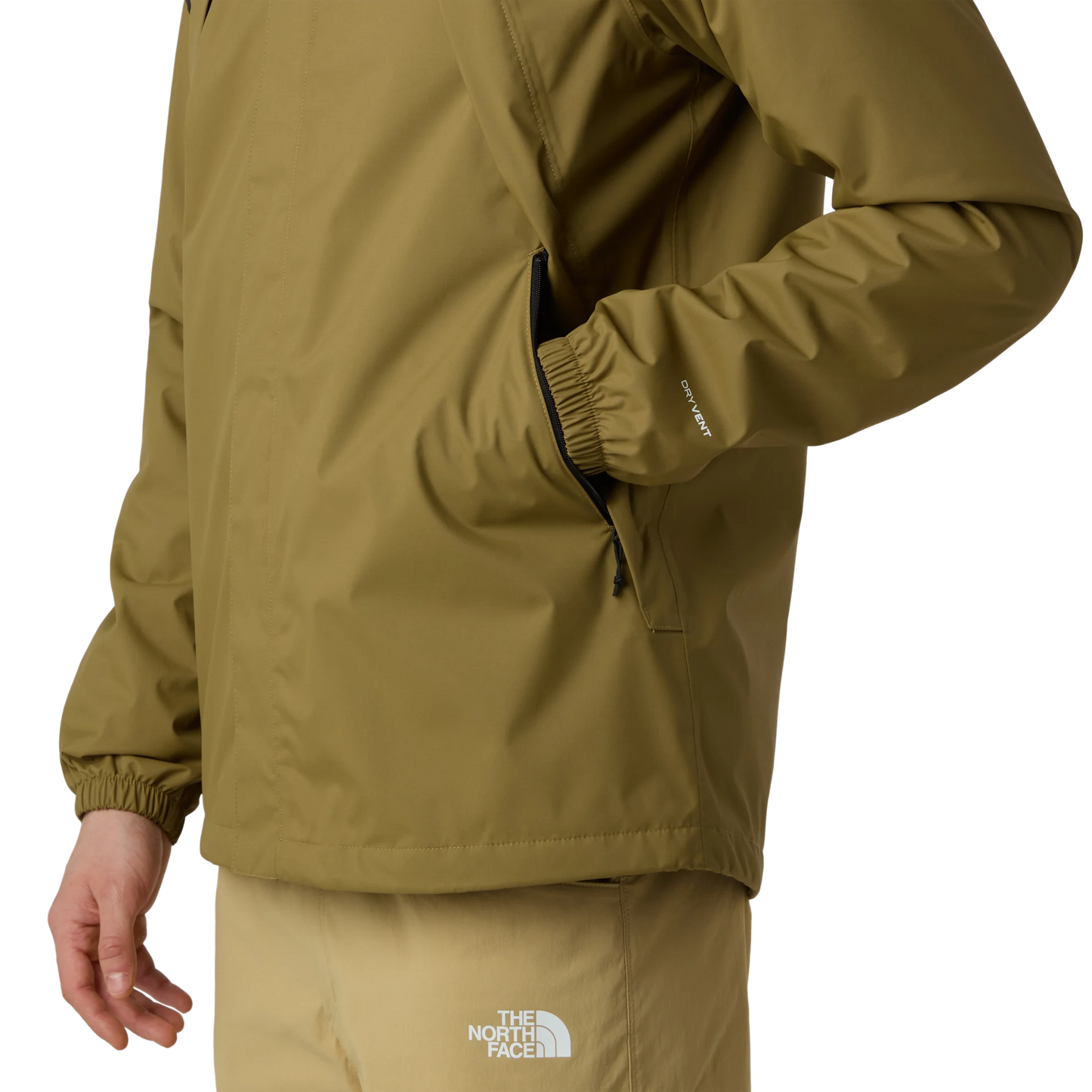 The North Face Antora Black/Cedar Jacket