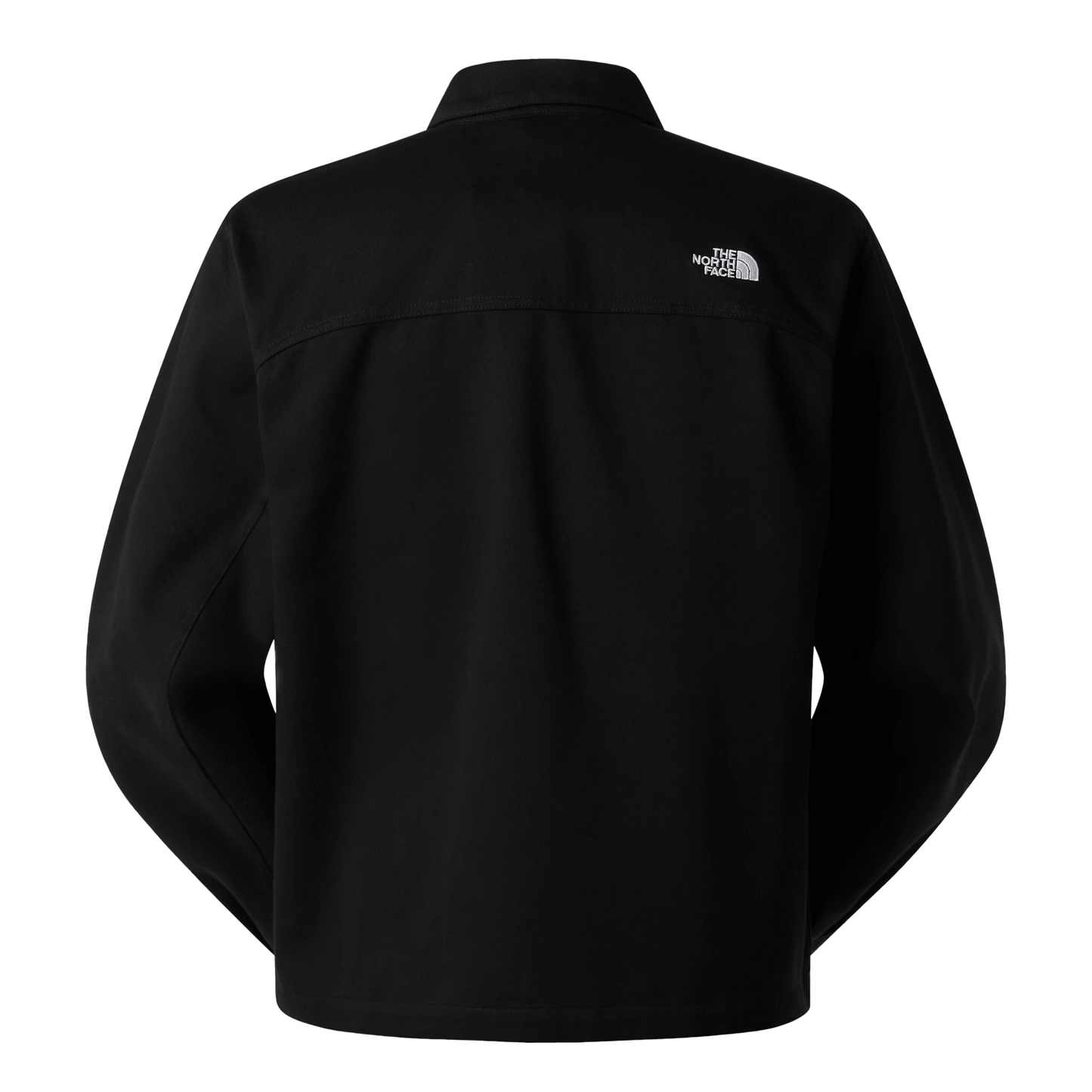 Blouson noir à col en sergé The North Face
