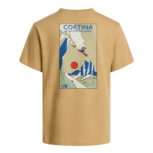 The North Face Mountain Cel RG Khaki Stone T-Shirt