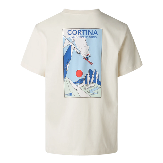 The North Face Mountain Cel White Dune T-Shirt