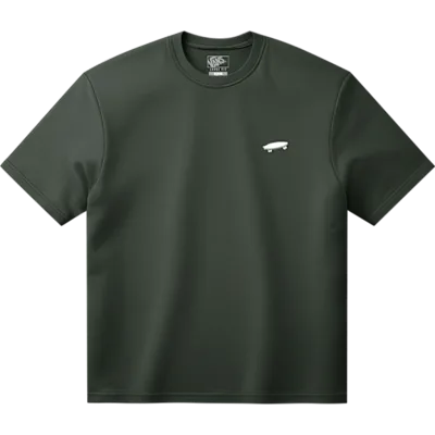 T-shirt Vans Salton ample vert olive