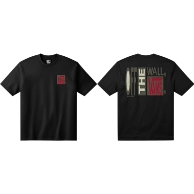 Vans Stretch Stack Crackle Black T-Shirt