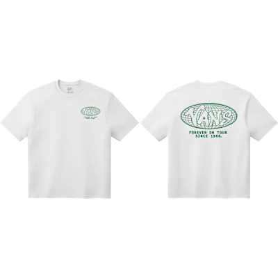 VANS World Tour Loose White T-Shirt