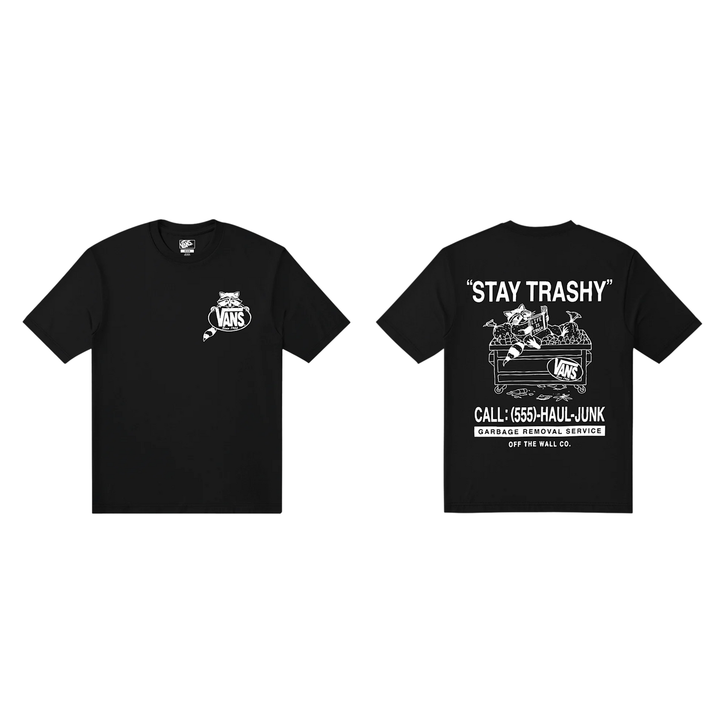 VANS Trashy Black T-Shirt
