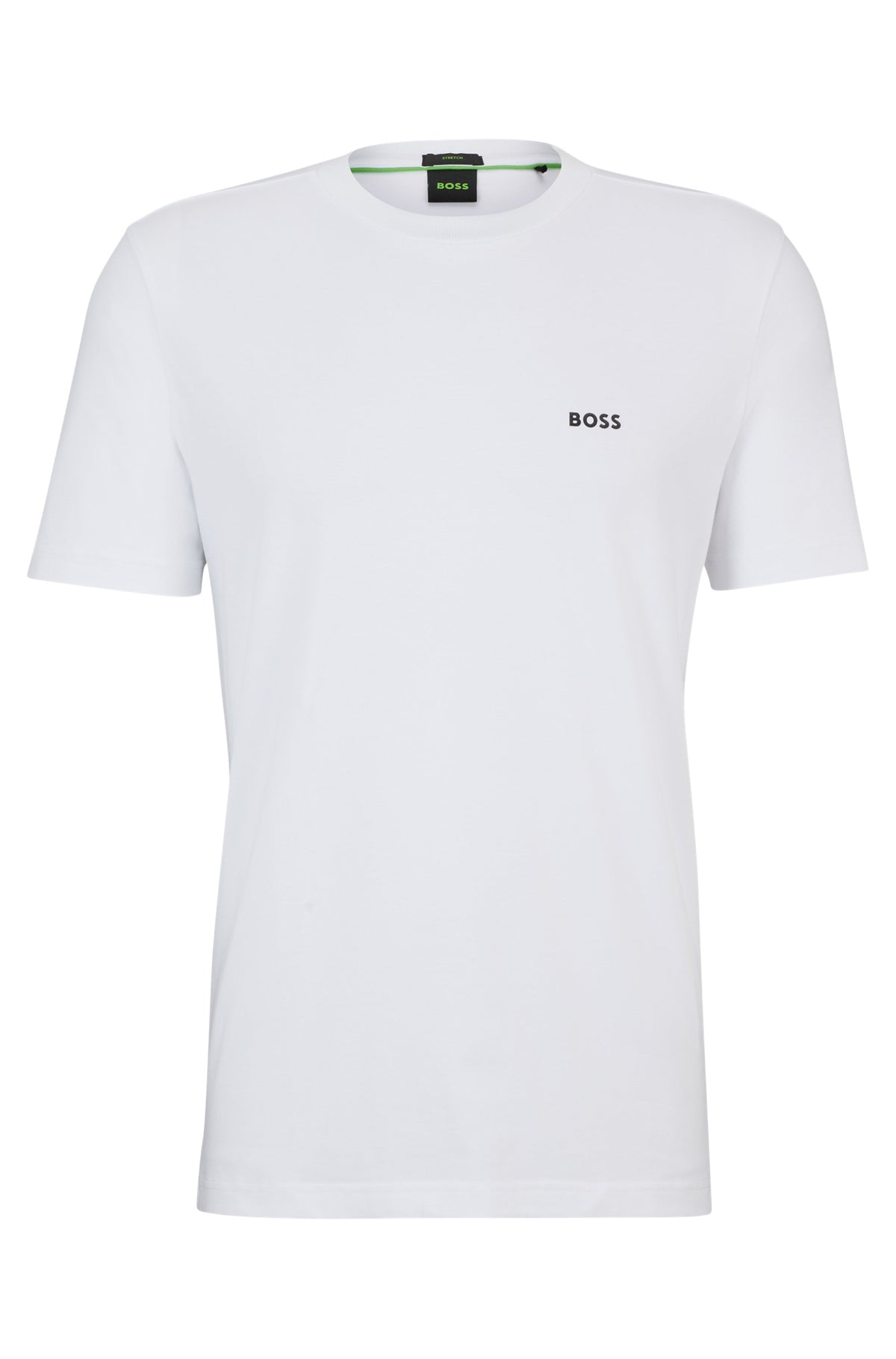 BOSS Cotton Logo White T-Shirt