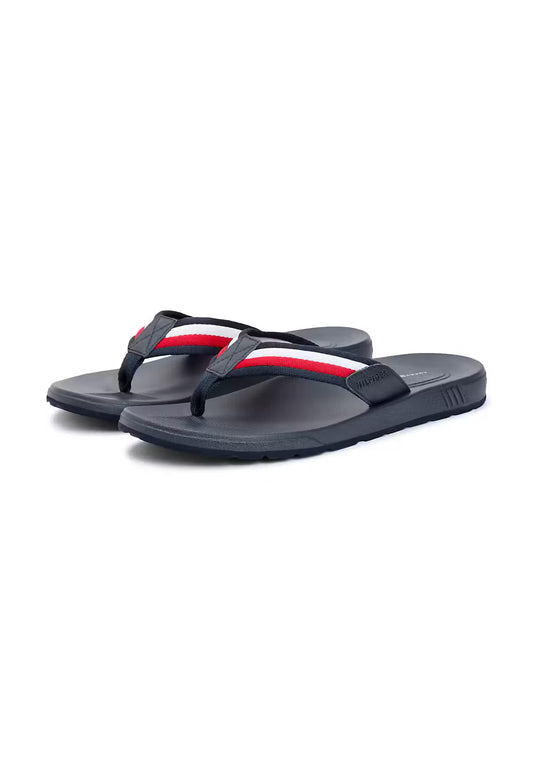 Tommy Hilfiger Sandales de plage moulées RWB