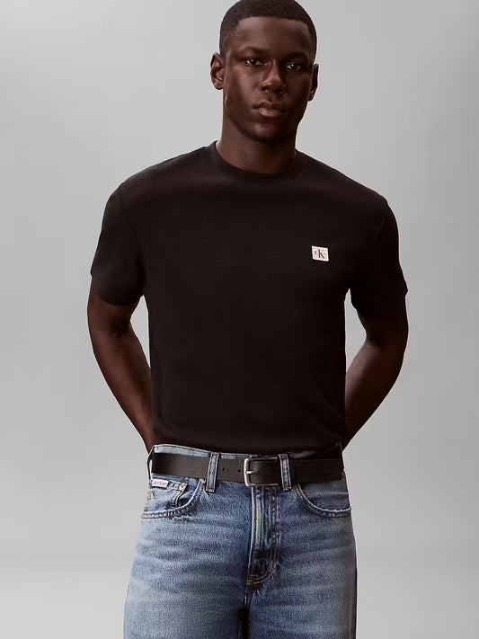 Calvin Klein Waffle Badge T-Shirt