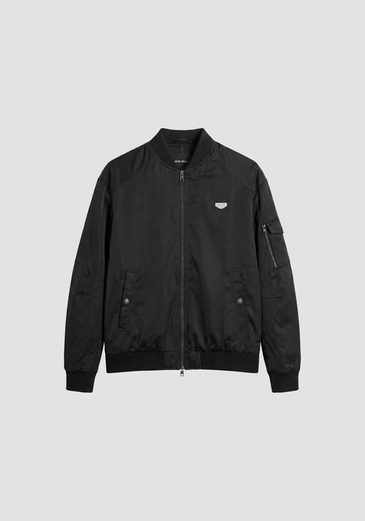 Antony Morato DuPont Sorona Aura & Metal Plaque Black Jacket