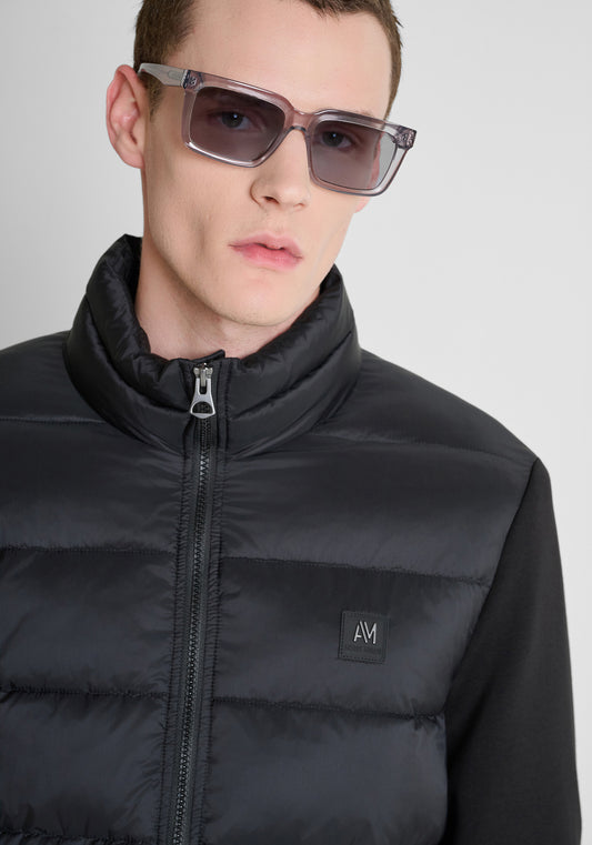 Antony Morato Wool Blend Black Jacket