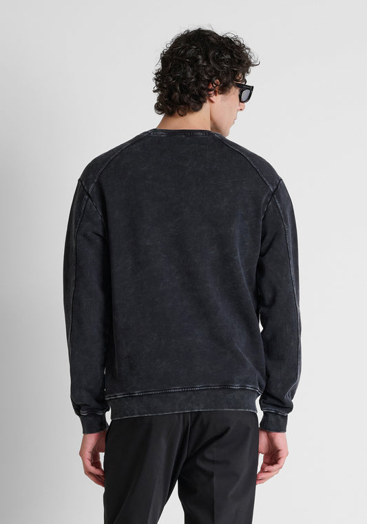 Antony Morato Cotton-Blend Grey Sweatshirt