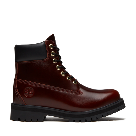 Timberland Heritage 6-Inch Burgundy Waterproof Boot