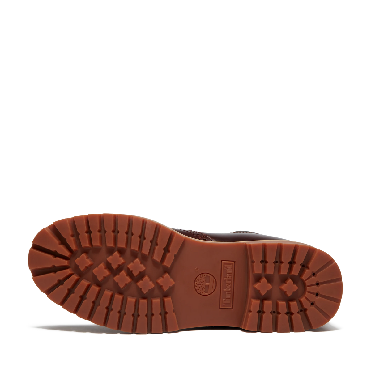 Timberland Premium 6-Inch Lace-Up Burgundy Brogue Waterproof Boots