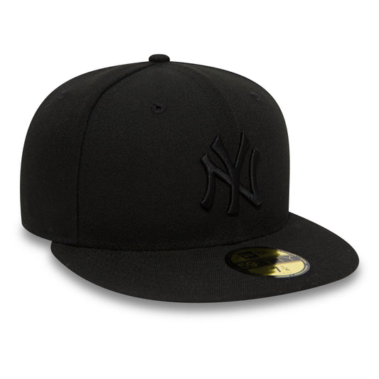 New Era 59Fifty NewYork Yankees Black On Black Cap