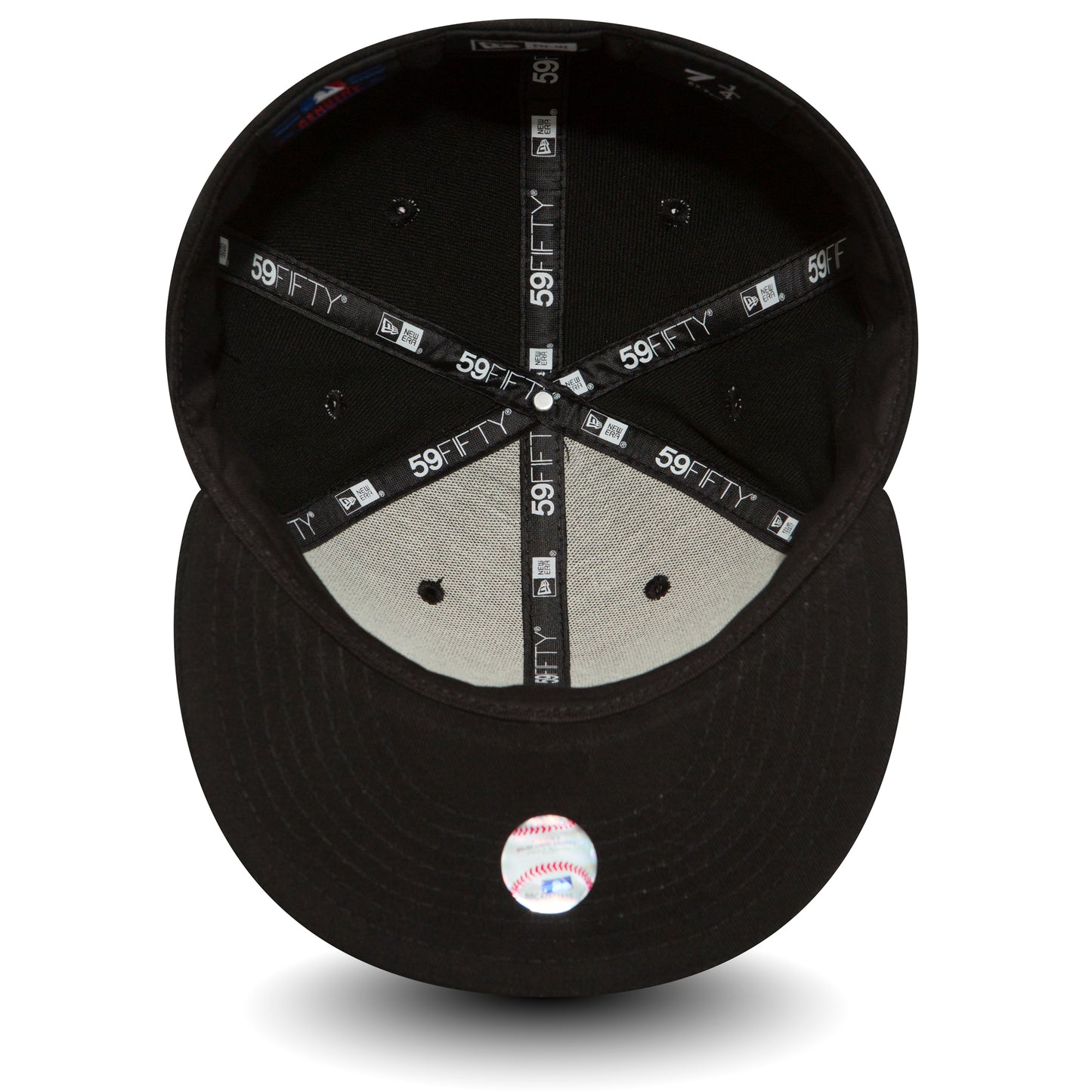 Casquette New Era 59Fifty Neyyan Noire sur Noire