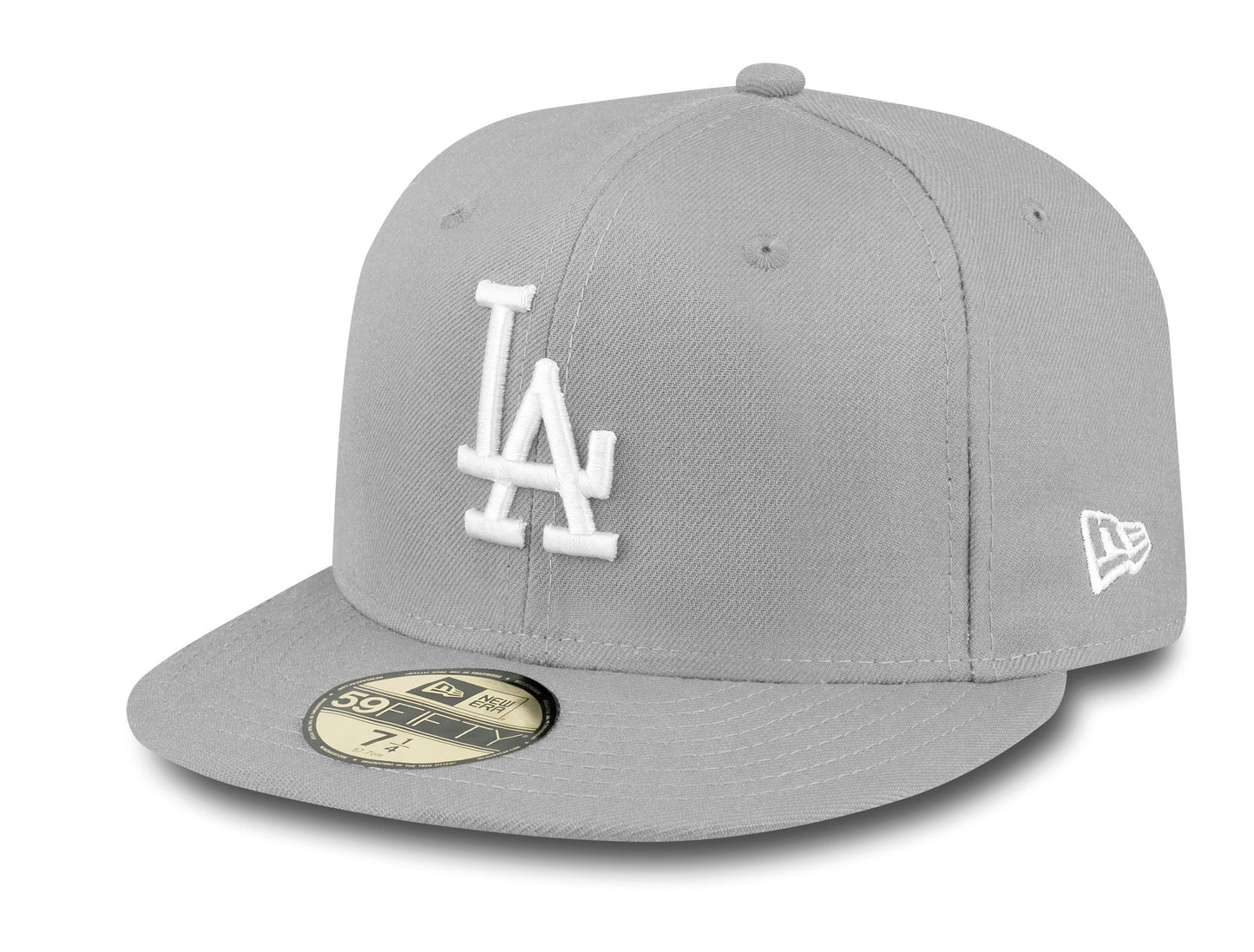 New Era 59Fifty Los Angeles Dodgers Gray/White Cap