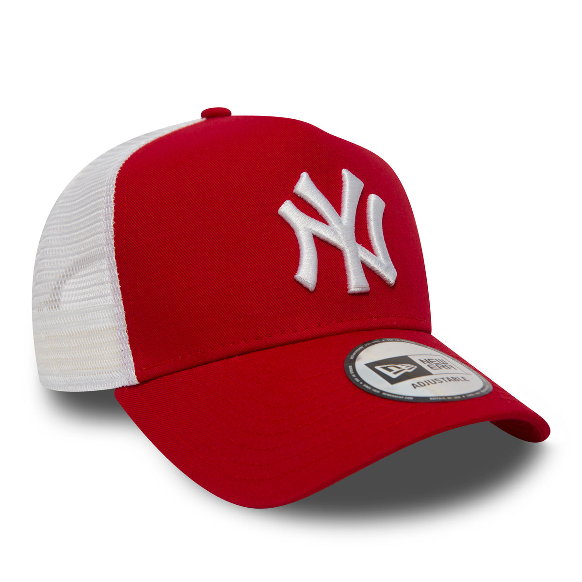 New Era New York Yankees A-Frame Red / White Trucker Cap