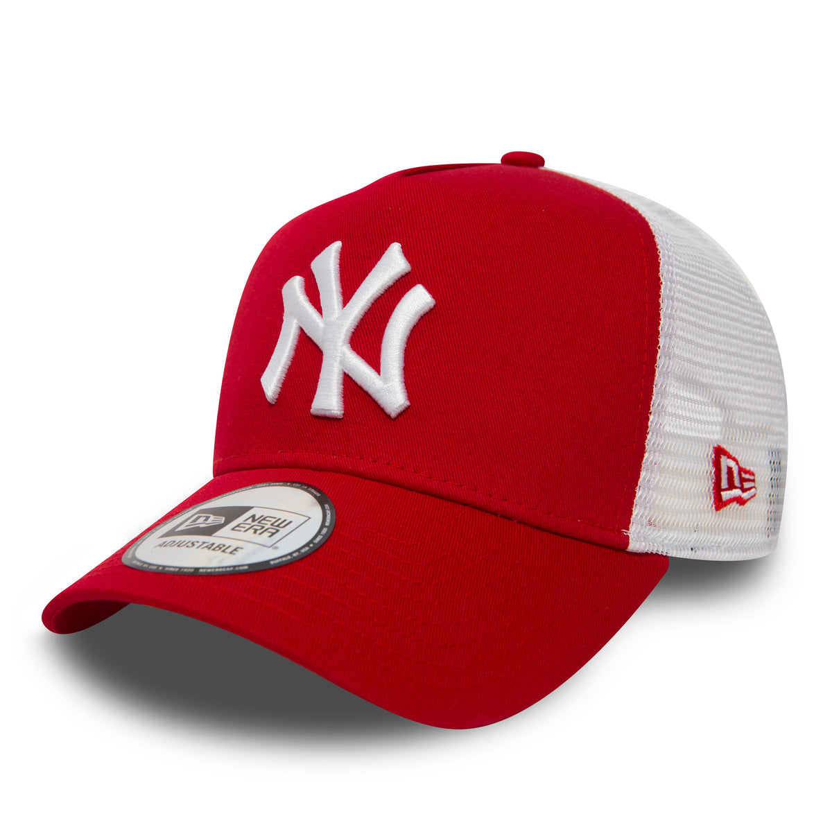 New Era New York Yankees A-Frame Red / White Trucker Cap