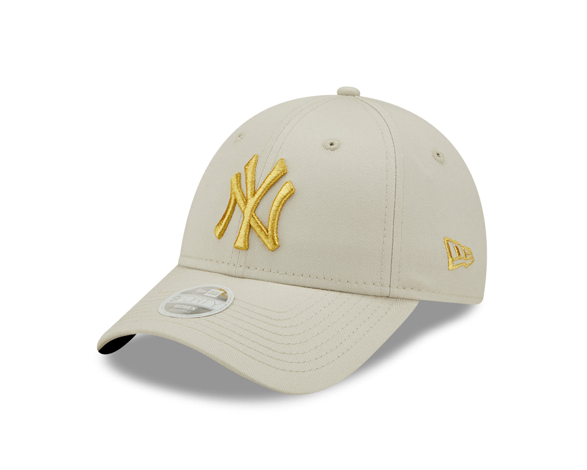 New Era 9Forty Metallic Logo NewYork Yankees Gold Cap