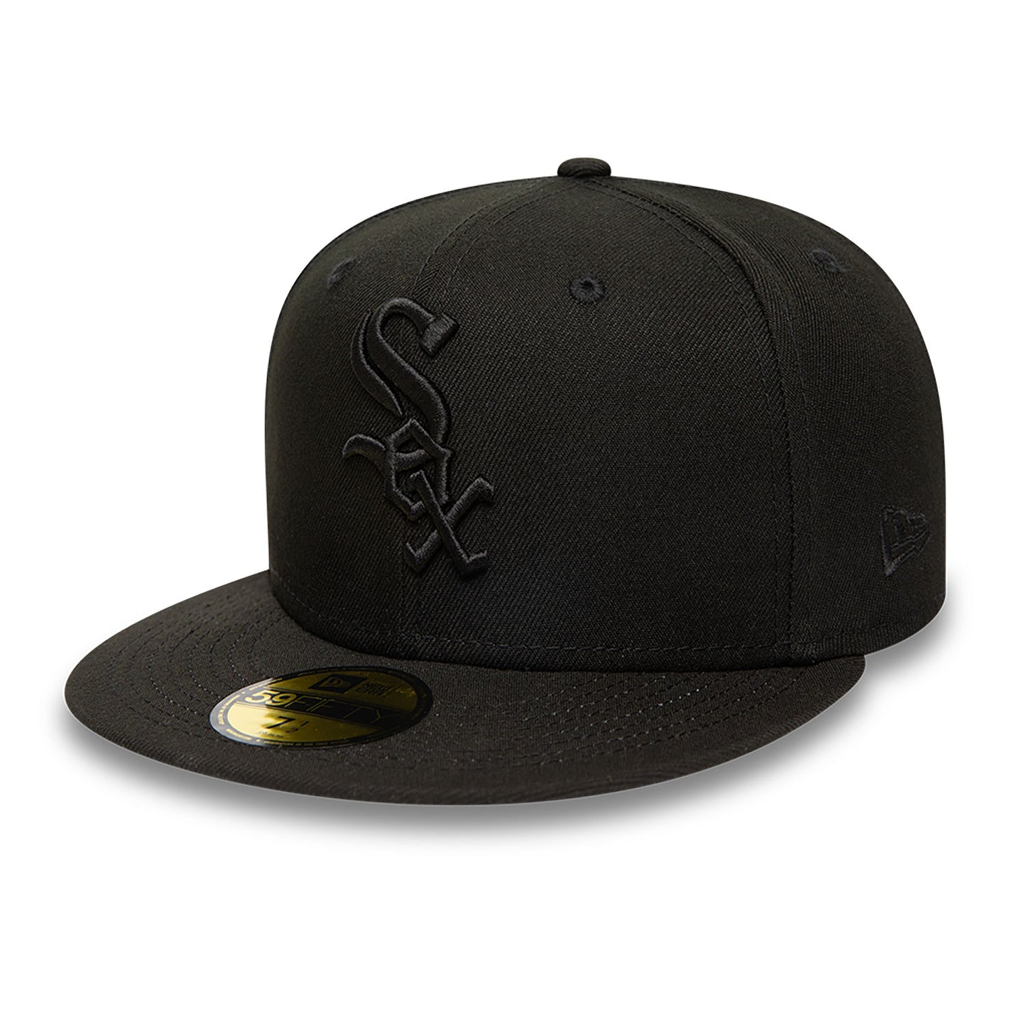 New Era 59Fifty Chicago White Sox Black On Black Cap