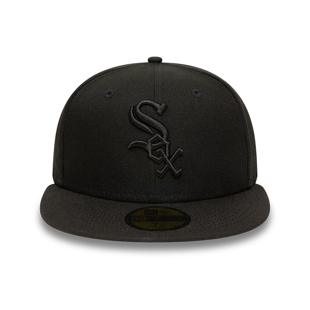 New Era 59Fifty Chicago White Sox Black On Black Cap