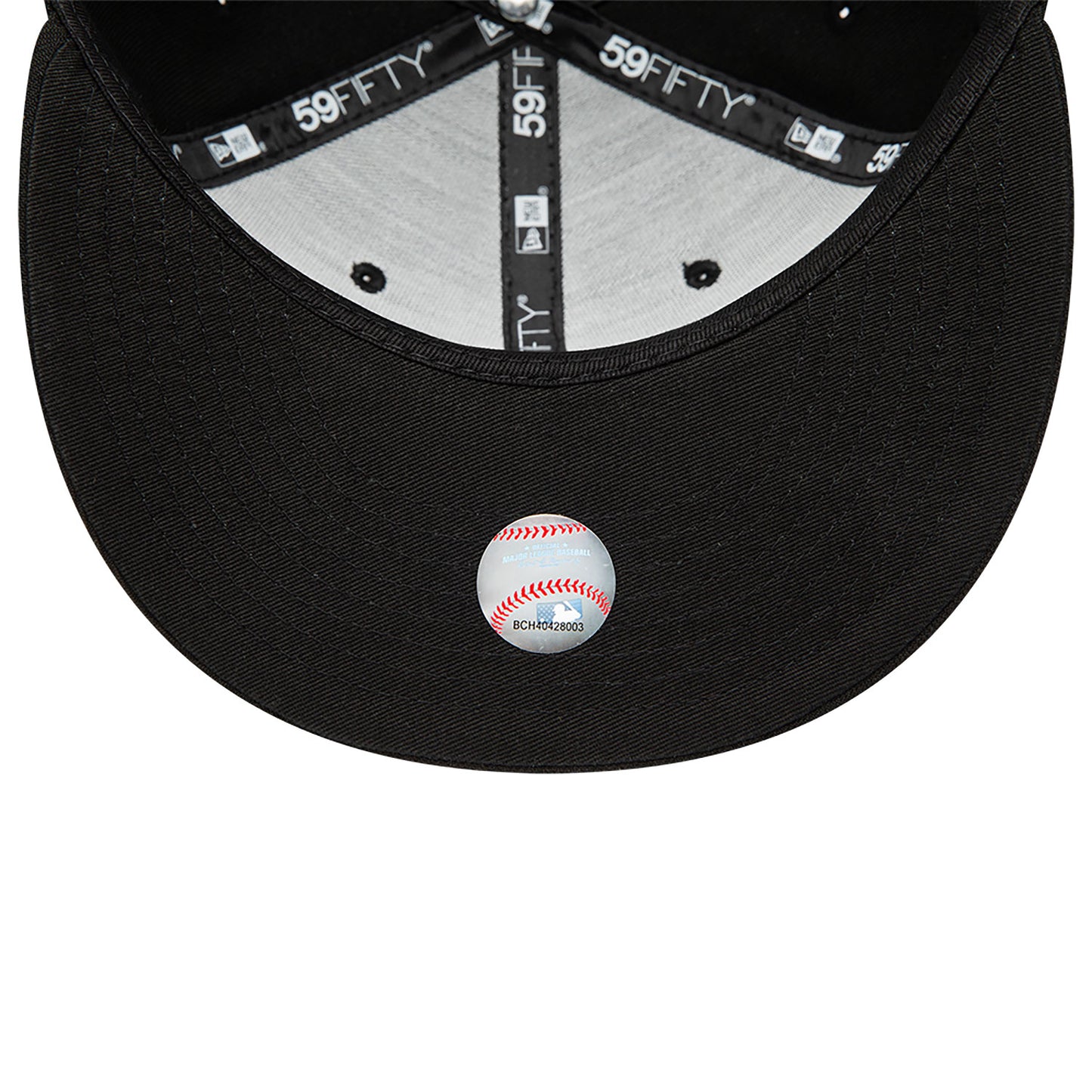 New Era 59Fifty Chicago White Sox Black On Black Cap