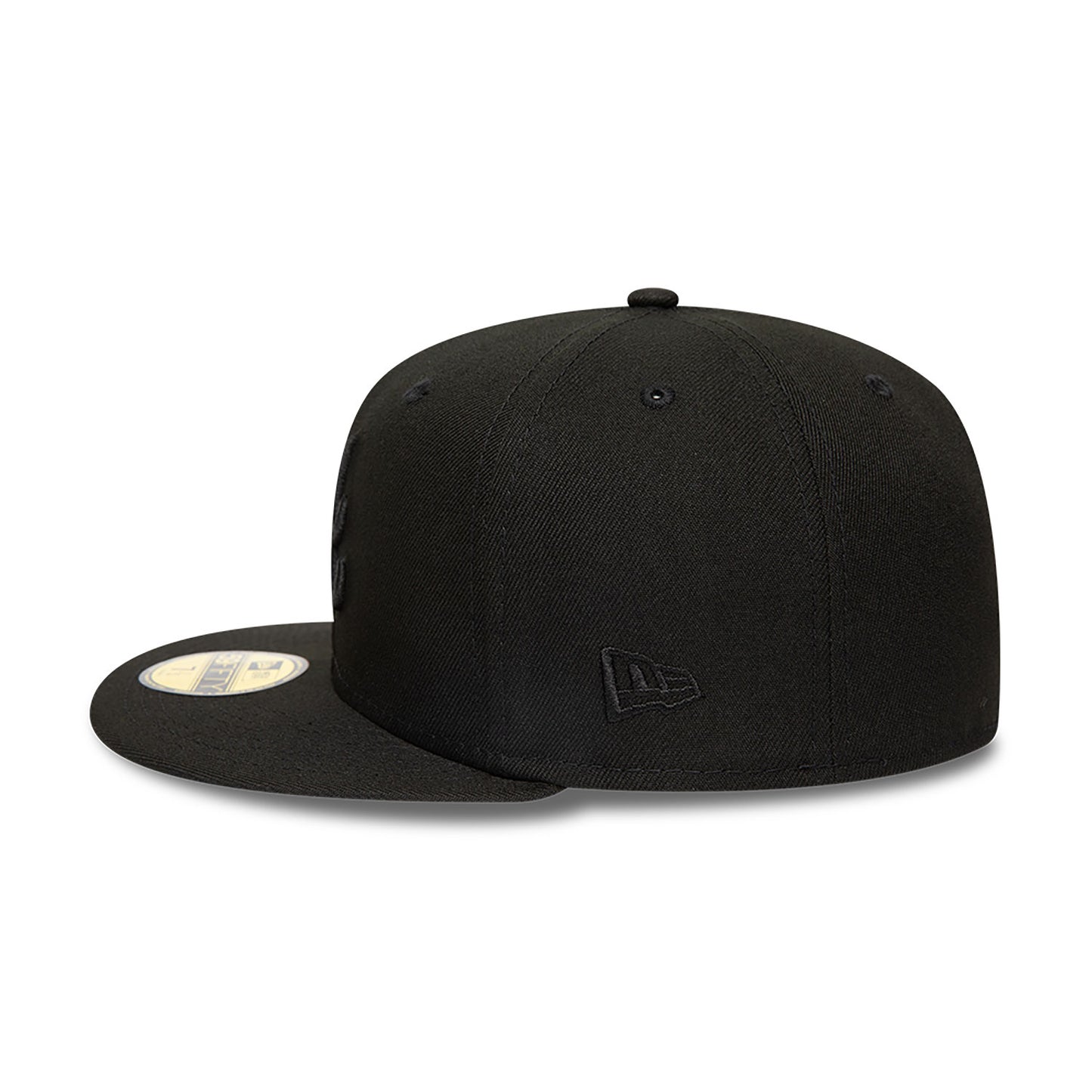 New Era 59Fifty Atlanta Braves Black On Black Cap