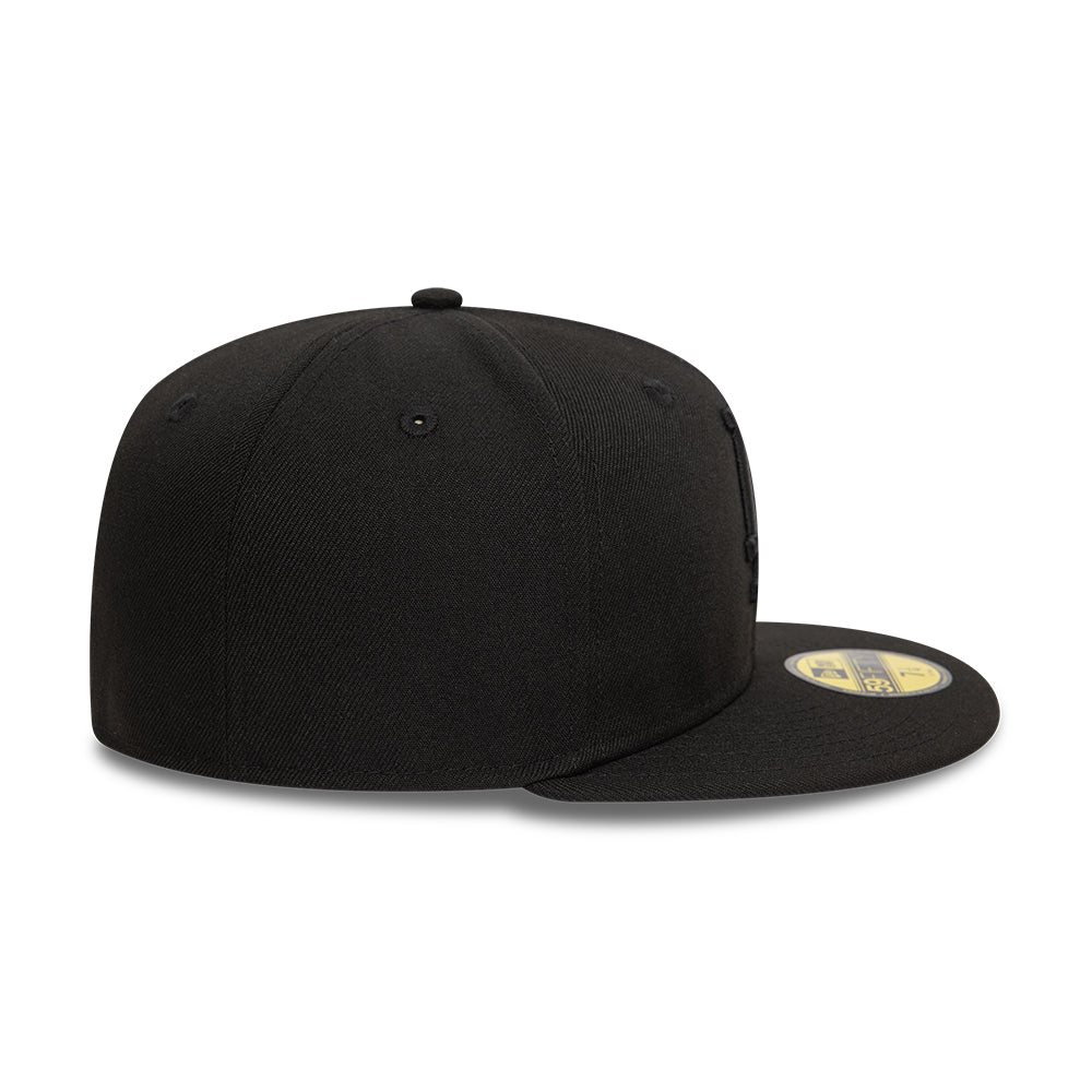 New Era 59Fifty Los Angeles Dodgers Black Cap