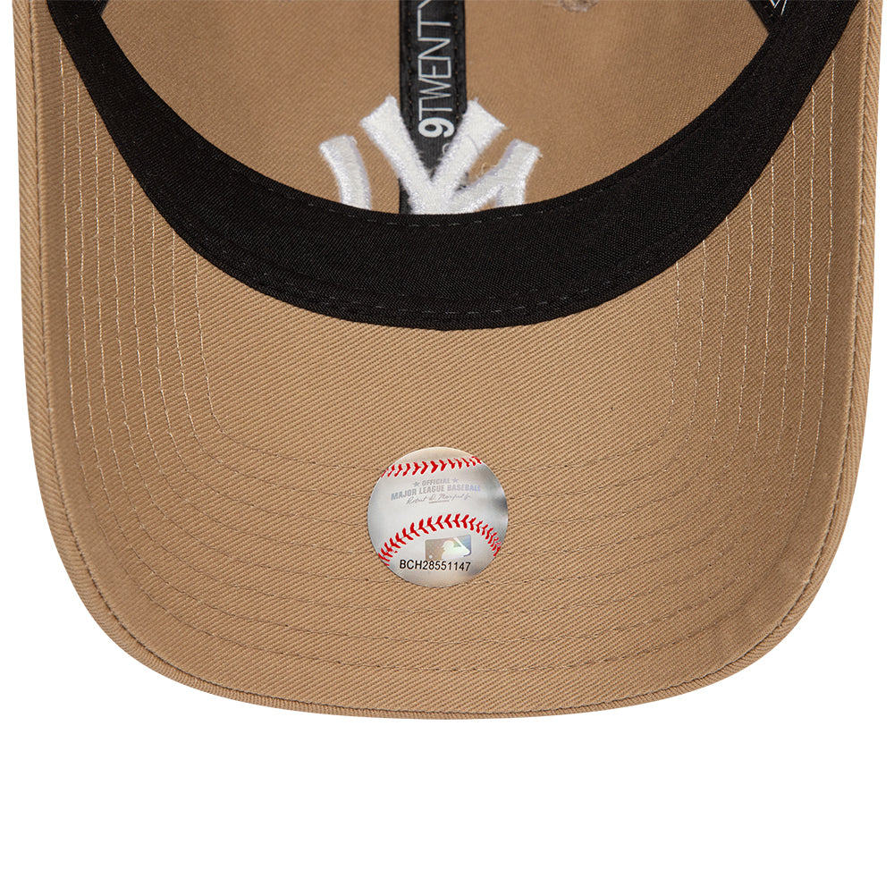 New Era 9Twenty NewYork Yankees Camel White Cap