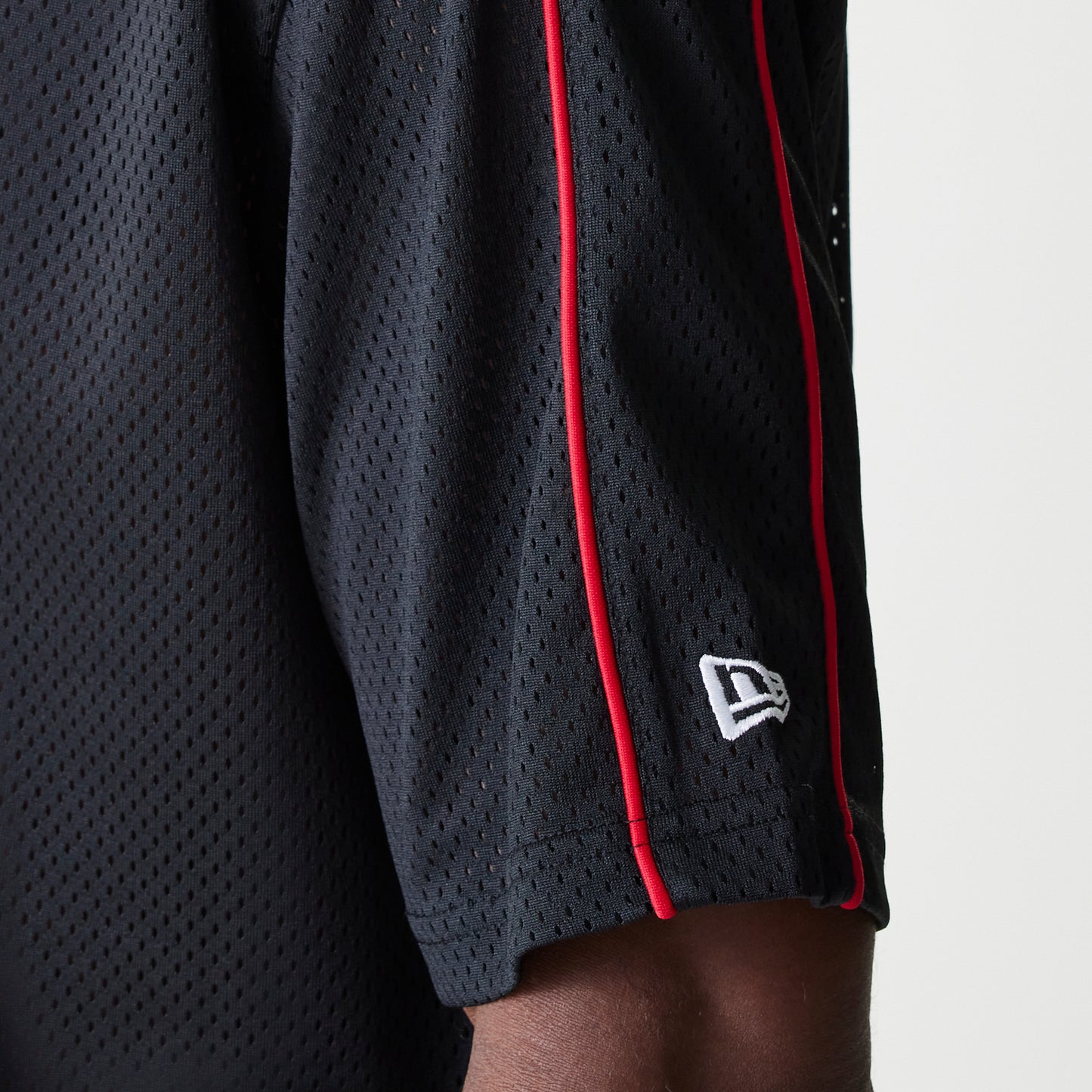 T-shirt en maille à passepoil New Era NBA Chibul