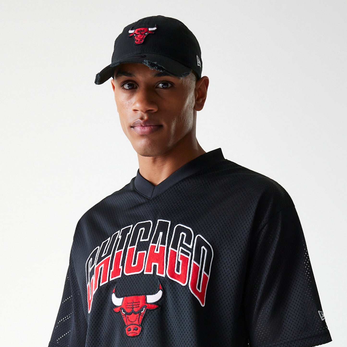Maillot de basket en mesh New Era NBA Chibull