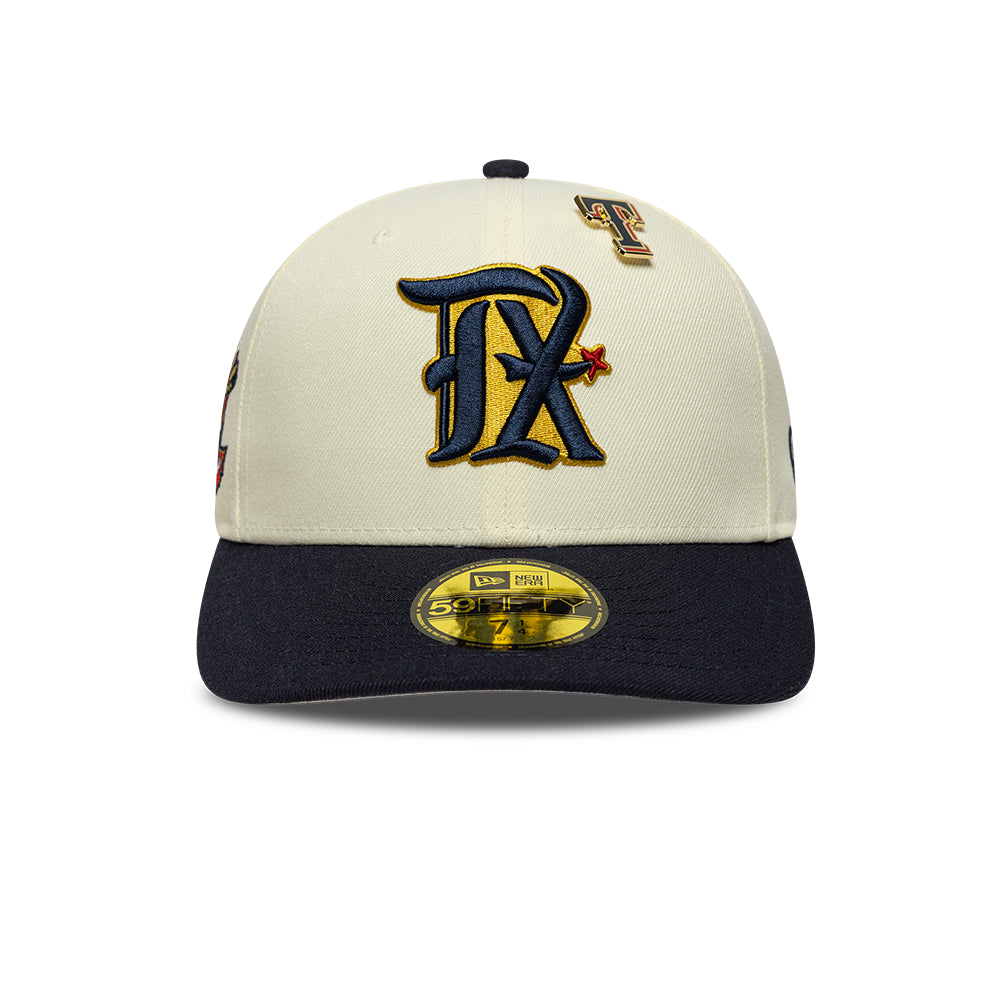 New Era 59Fifty Texas Rangers Navy/White Cap