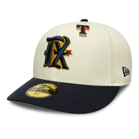 New Era 59Fifty Texas Rangers Navy/White Cap