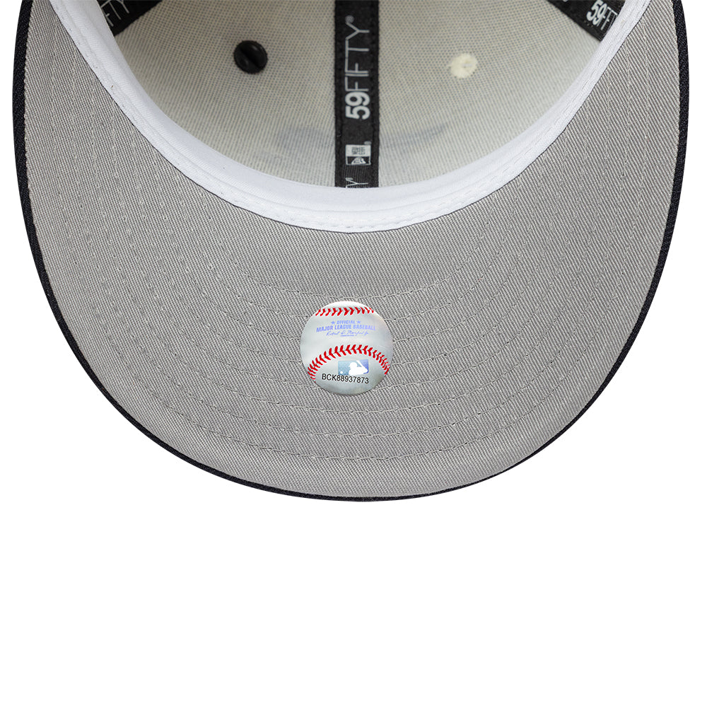 New Era 59Fifty Texas Rangers Navy/White Cap