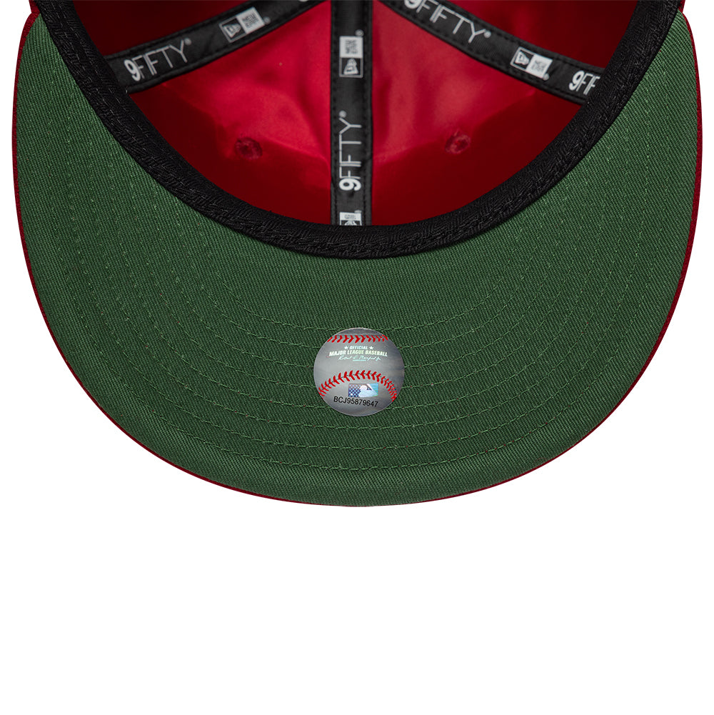 New Era Heritage 9Fifty Philadelphia Phillies Cardinal Cap