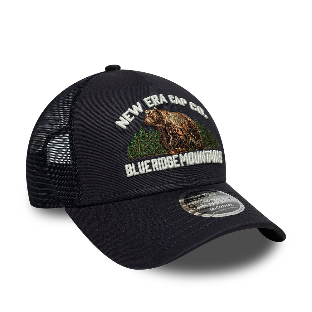 New Era 9Forty Trucker Navy Cap