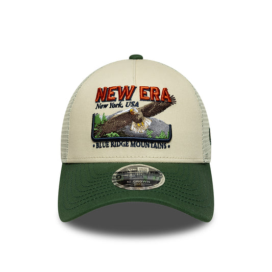 New Era 9Forty Trucker Light Cream Cap