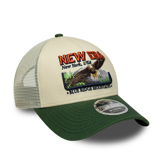 New Era 9Forty Trucker Light Cream Cap