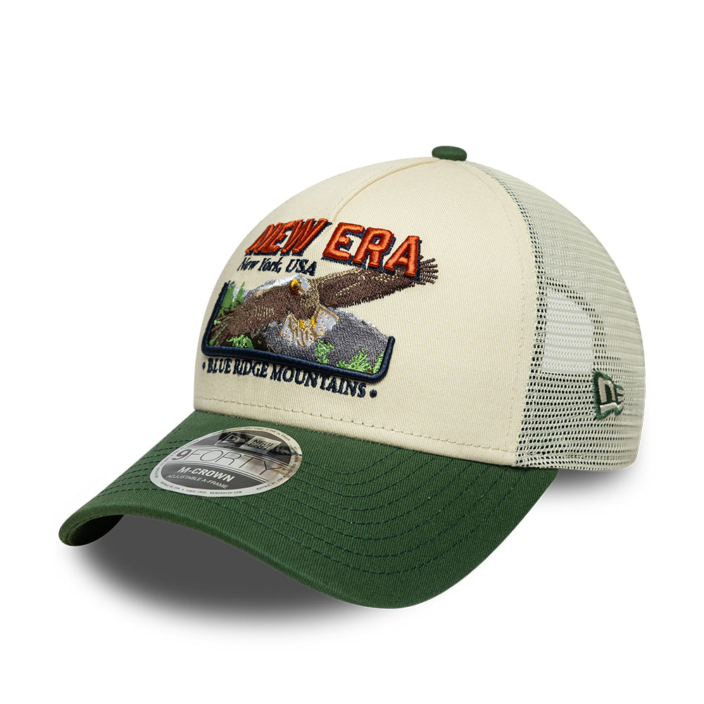 New Era 9Forty Trucker Light Cream Cap