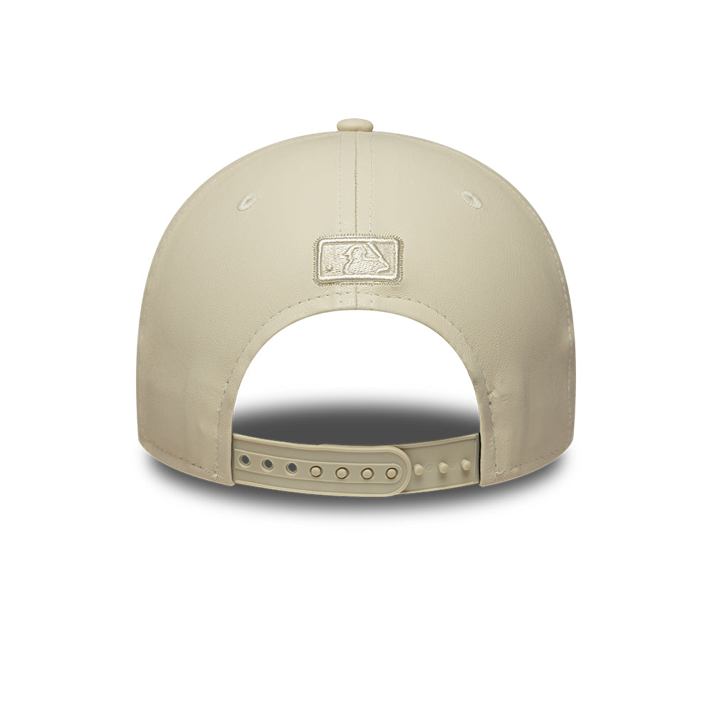 New Era 9Forty Women's Los Angeles Dodgers PU Stone/Cream Cap