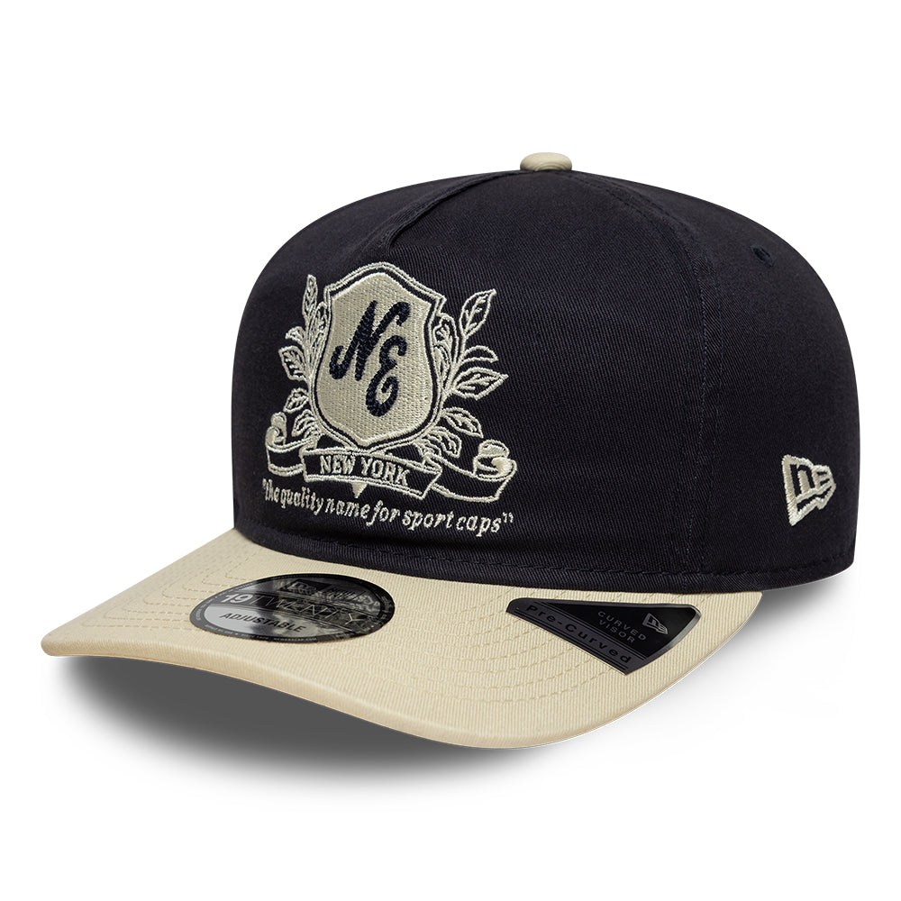 New Era 19Twenty Washed Graphic Navy/Cream Cap