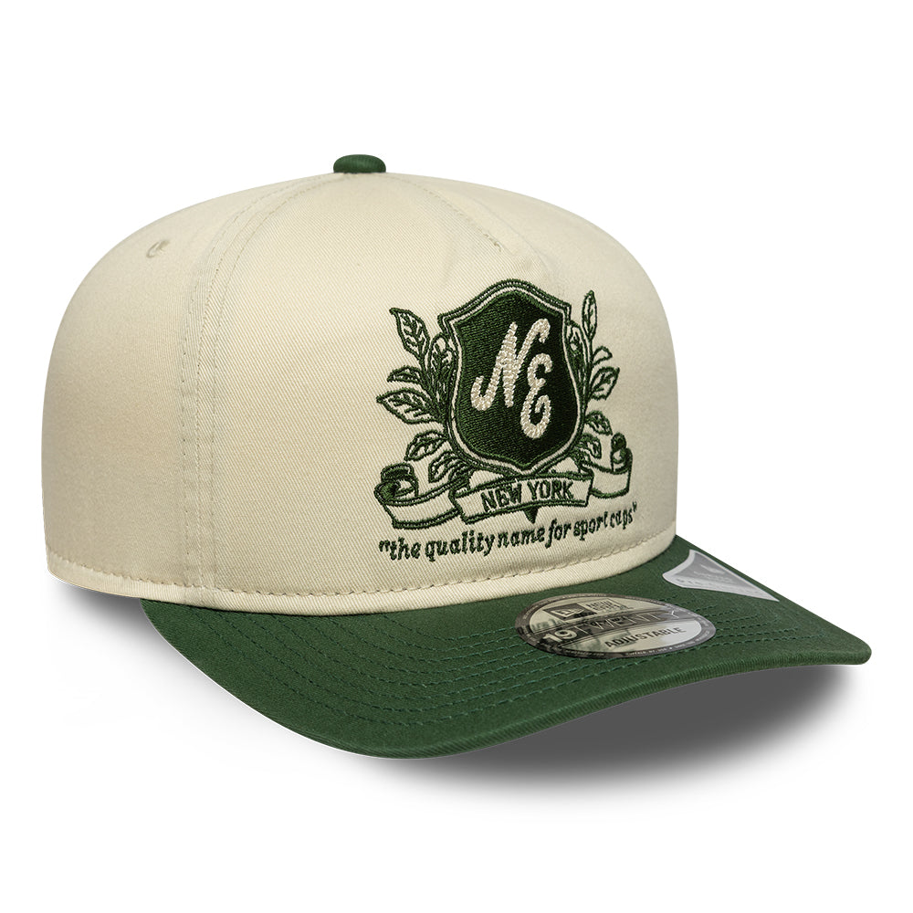 New Era 19Twenty Washed Graphic Cream/Green Cap
