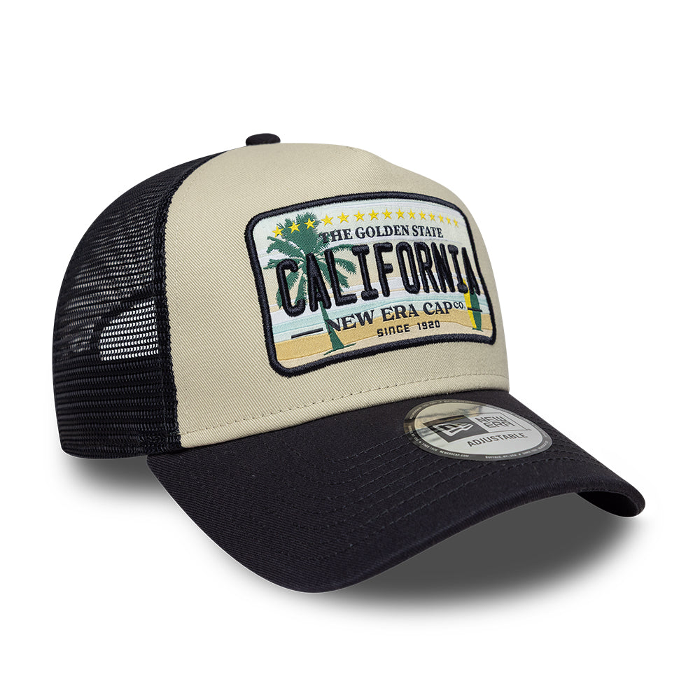 New Era Licence Plate Navy Trucker Cap